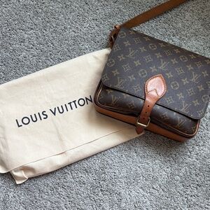 Louis Vuitton Dark Brown Monogram Crossbody Bag